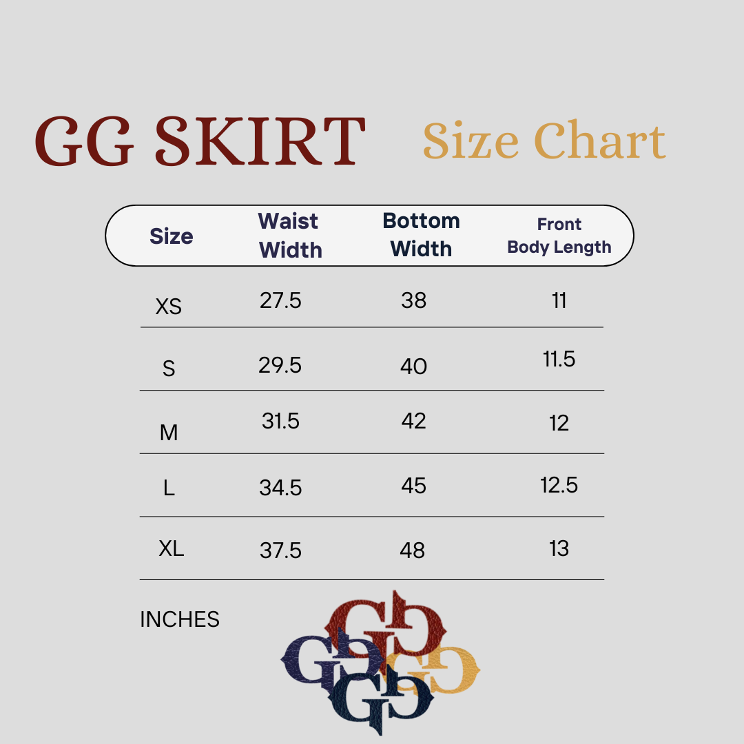 GG Logo Skirt